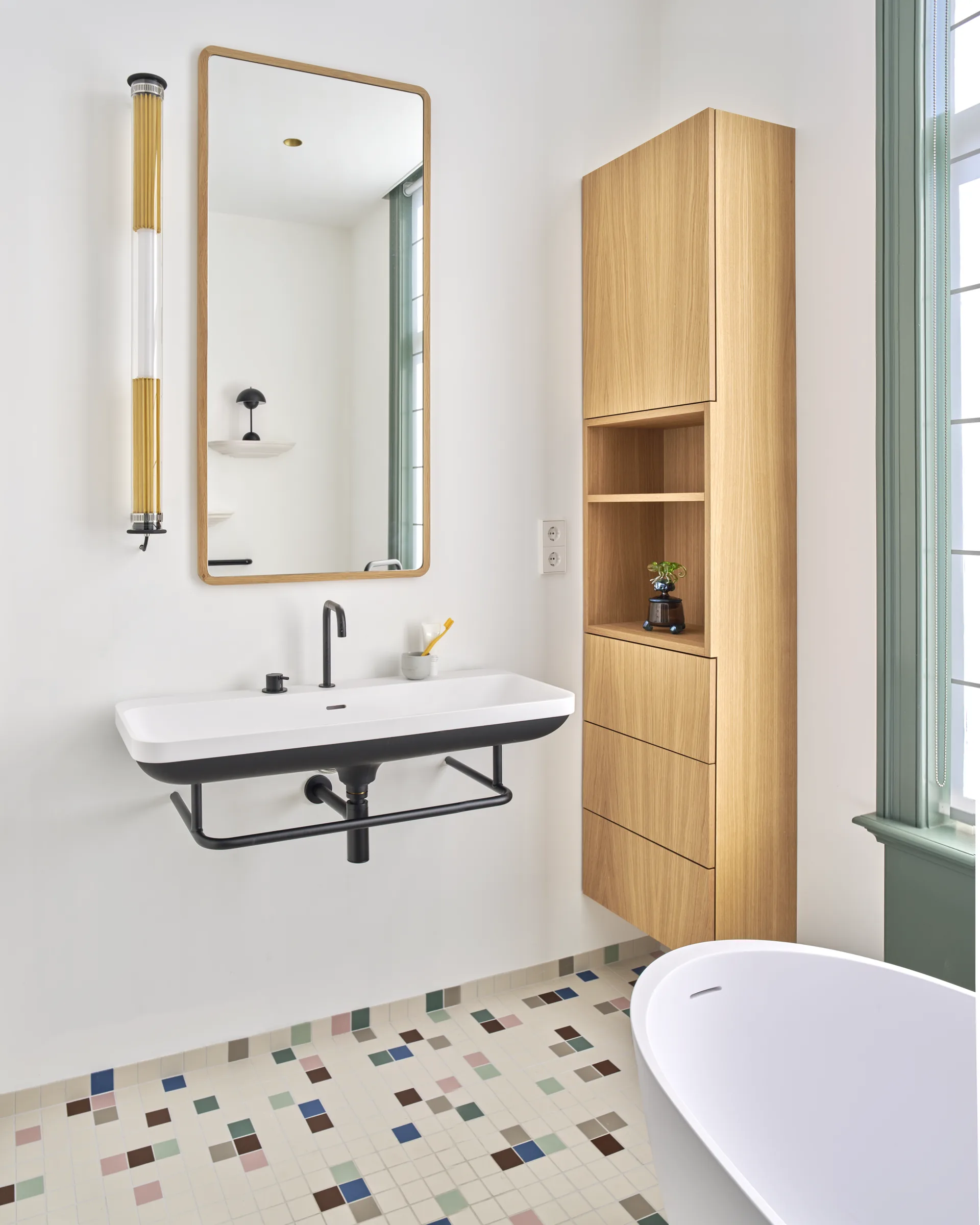 Bathroom The Hague in Den Haag — interior project by Just Haasnoot, photo 1