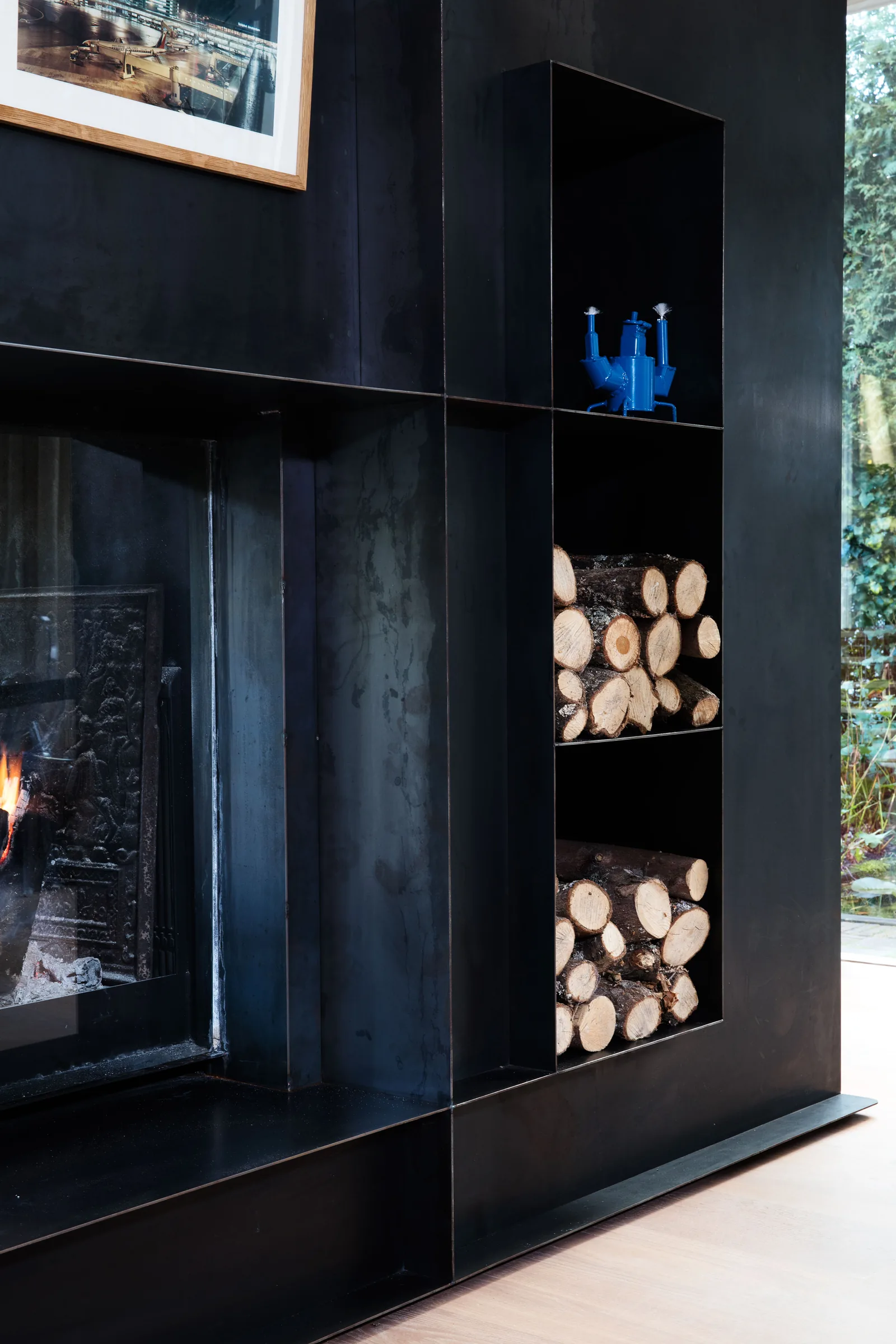 Fireplace 1 — interior project by Just Haasnoot, photo 2